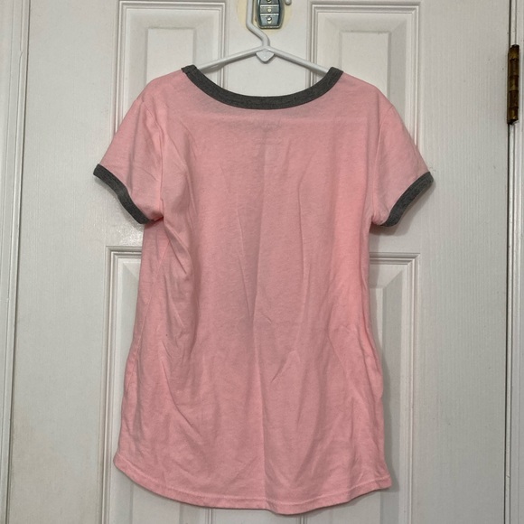 Arizona Jean Company • Good Vibes Music Festival Ringer Tee Pink Size Large - Picture 3 of 6